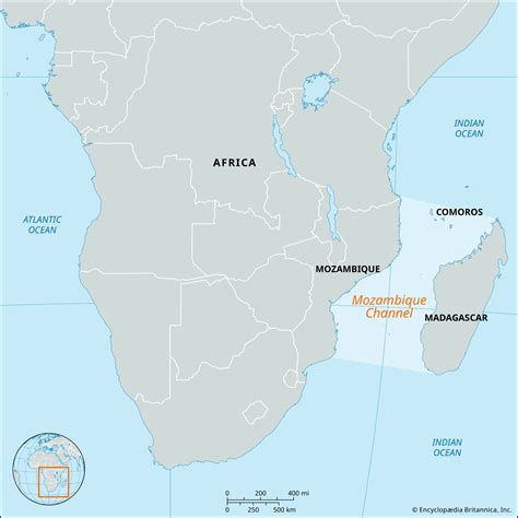 mozambique channel location.